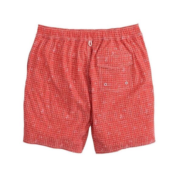 New. Johnnie-O red swim shorts. Small. Retails $89 - Picture 5 of 11